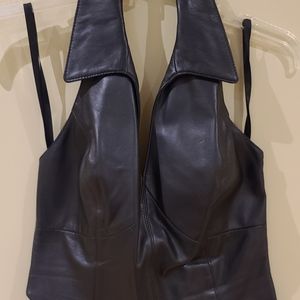 Ladies Danier Leather Halter